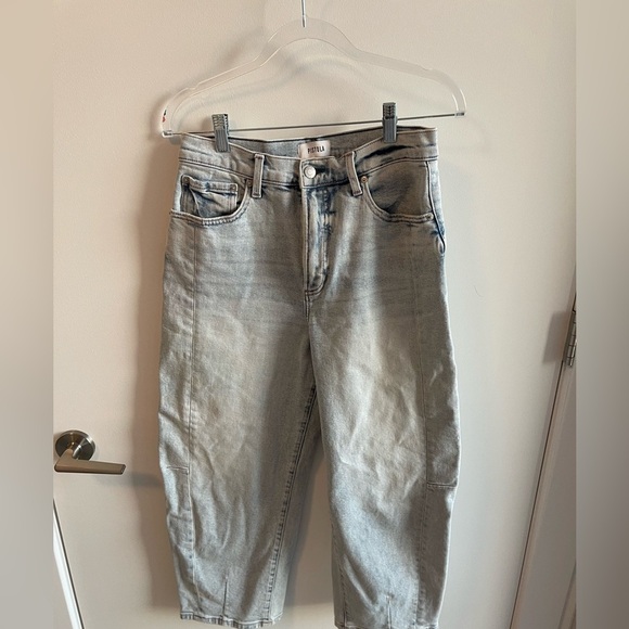 Pistola Acid Wash Barrel Jeans